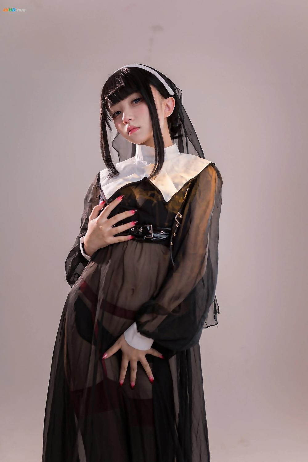 《花铃 – 修女的忏悔室[151MB-29photos]》图集预览