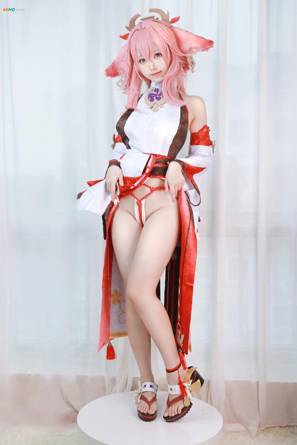《Asagiri 原神Yae Miko 34P 444M[232MB-35photos]》图集预览