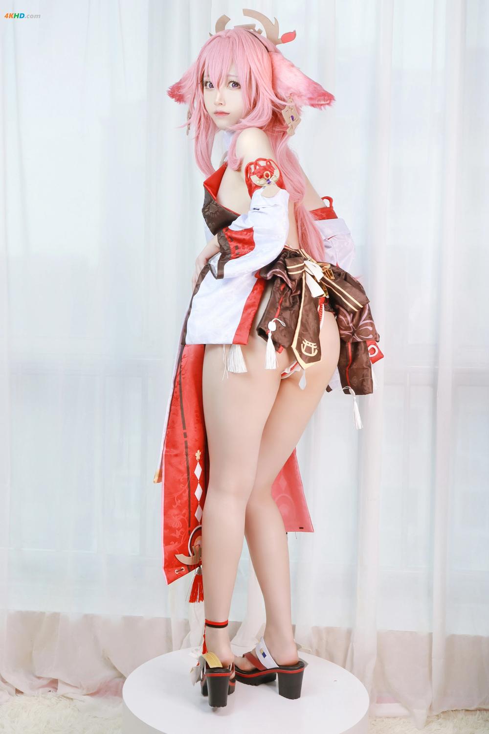 《Asagiri 原神Yae Miko 34P 444M[232MB-35photos]》图集预览