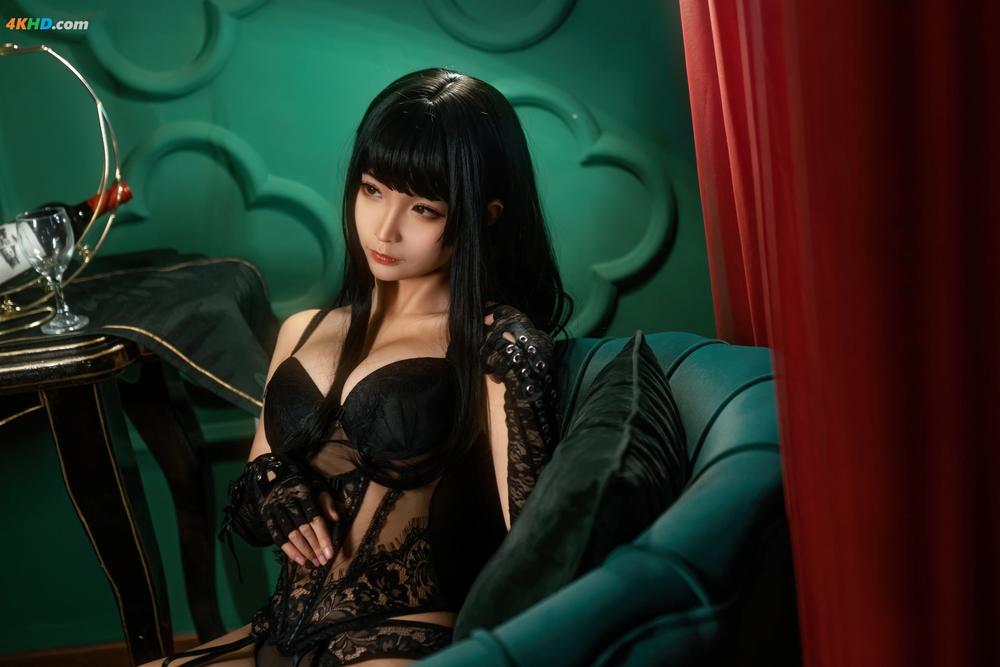 《蠢沫沫 (chunmomo) Vol.161 沫沫真爱版 黑内衣[324MB-40photos]》图集预览