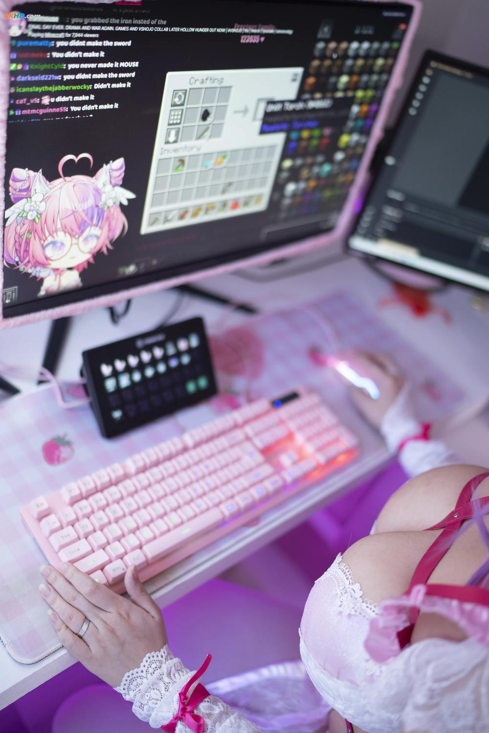 《Hana bunny – Ironmouse[74MB-16photos]》图集预览