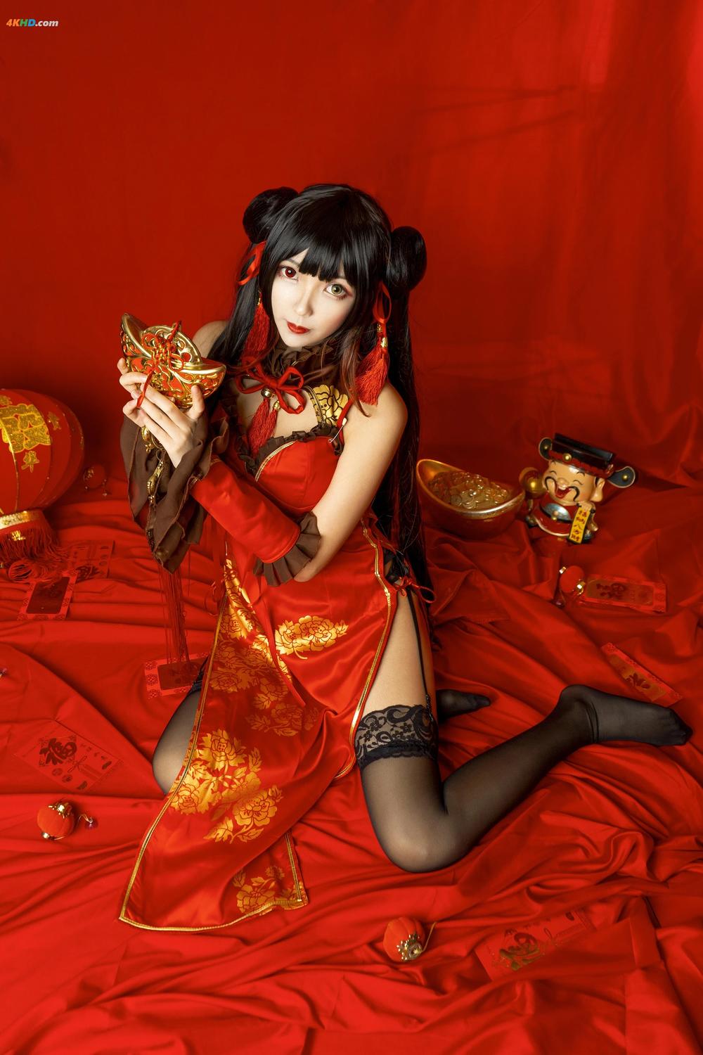 《妍子坚不可摧 – 狂三新年[113MB-14photos]》图集预览