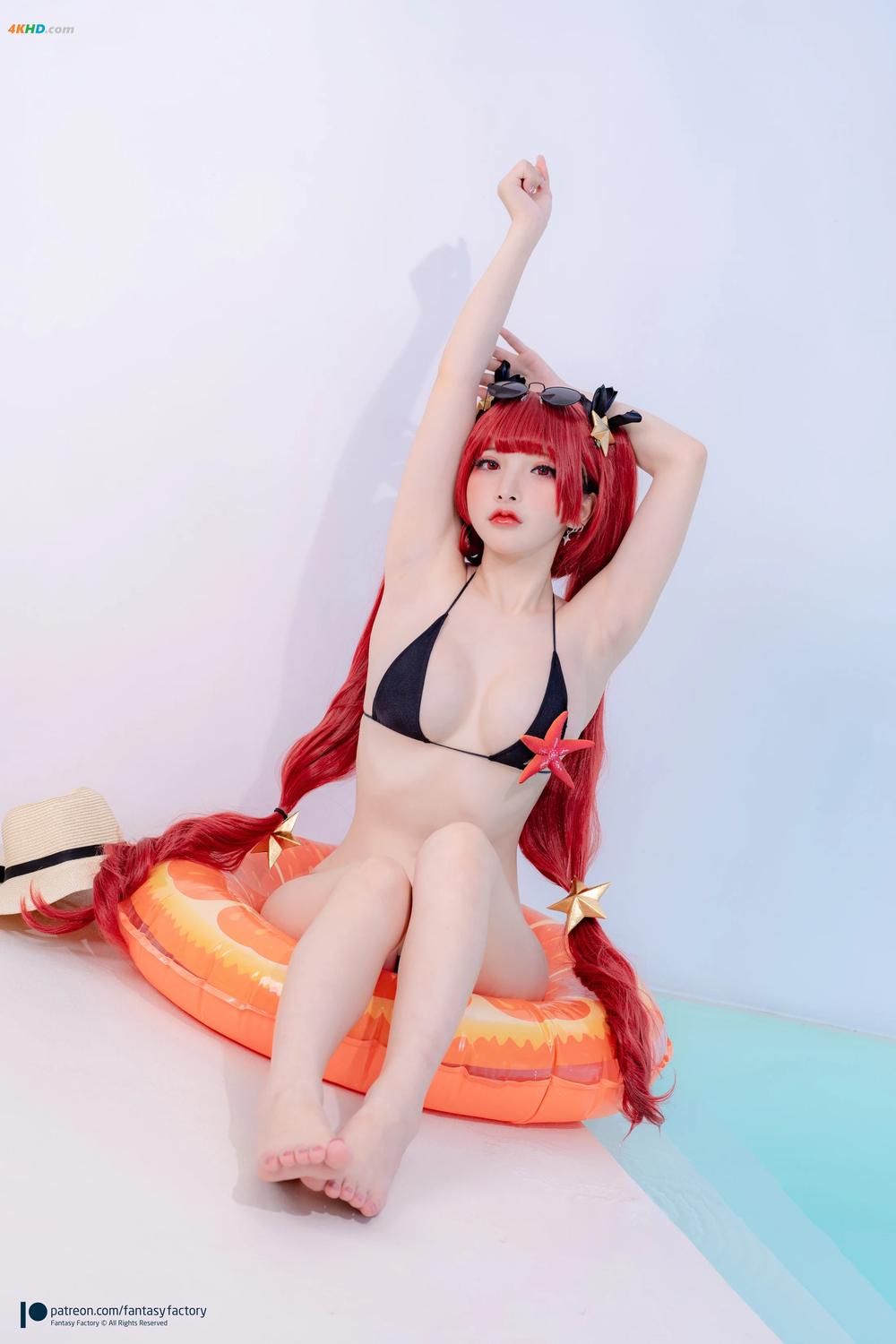 《Fantasy Factory 小丁 – Honolulu Bikini (Azur Lane)[257MB-29photos]》图集预览