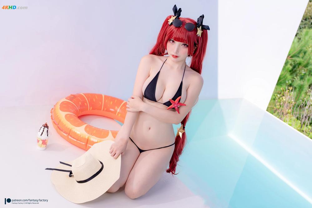 《Fantasy Factory 小丁 – Honolulu Bikini (Azur Lane)[257MB-29photos]》图集预览