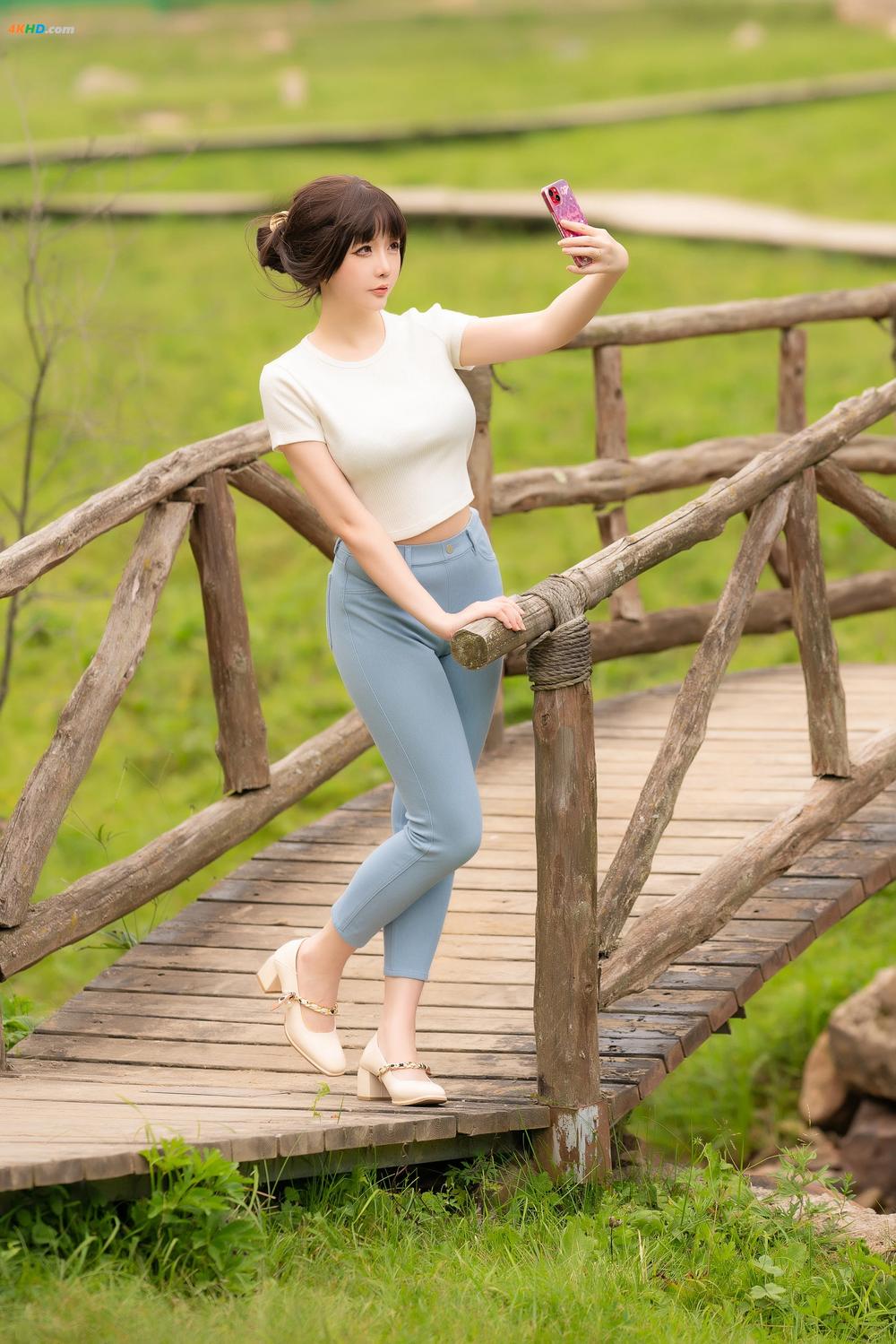 《星之迟迟 – 户外 微风[237MB-56photos]》图集预览