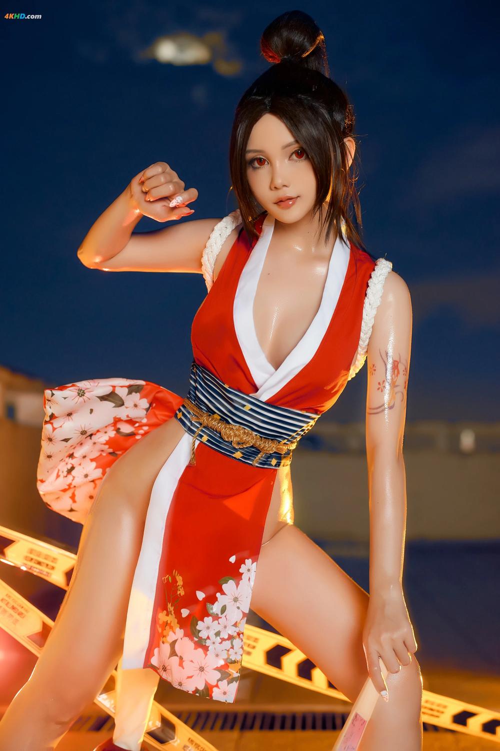 《Joyce Lin – Mai Shiranui[237MB-40photos]》图集预览