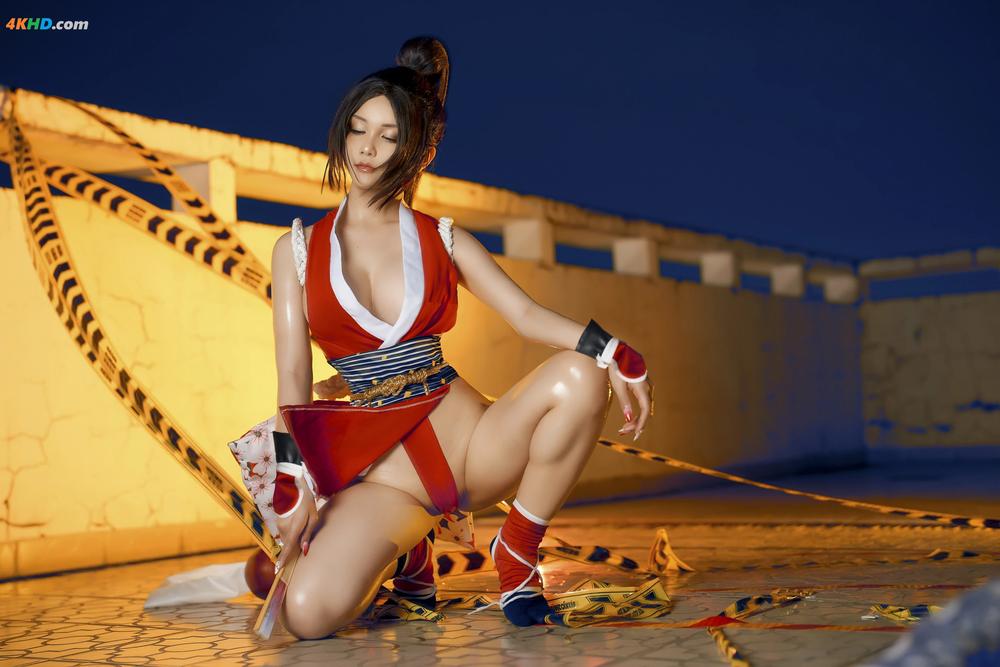 《Joyce Lin – Mai Shiranui[237MB-40photos]》图集预览