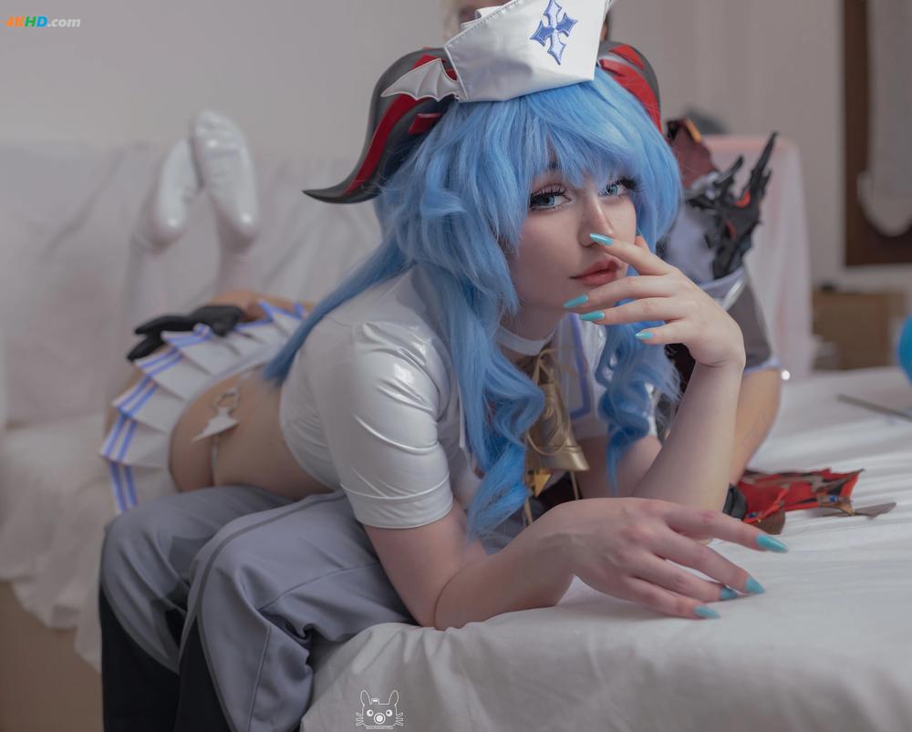 《MochiChuu – Nurse Ganyu[27MB-18photos]》图集预览