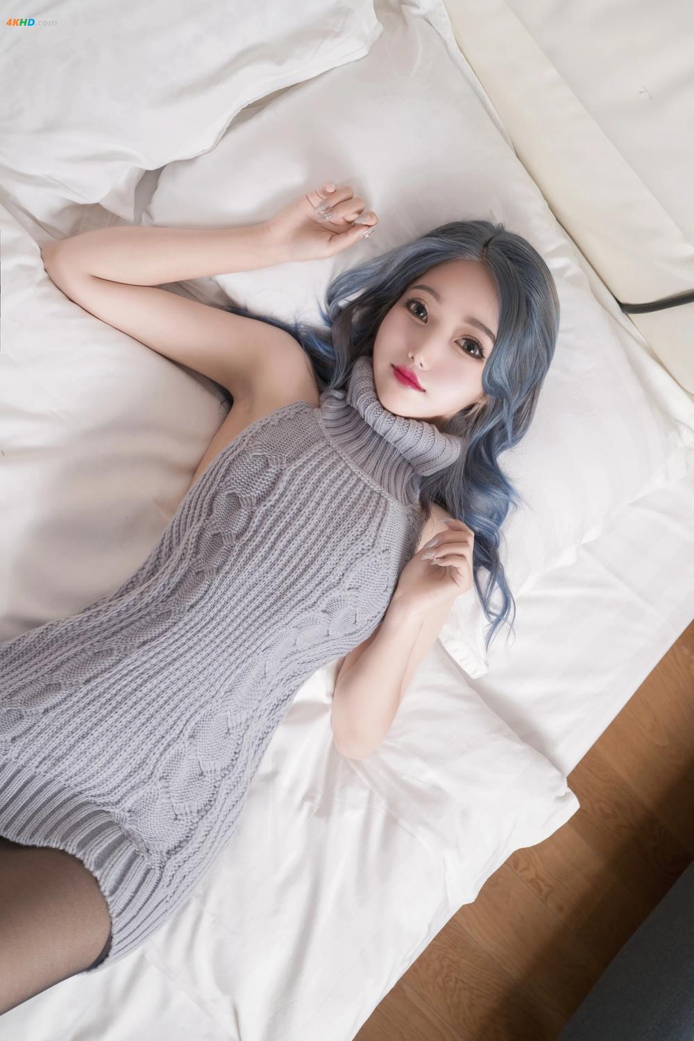 《eloise软软 – 毛衣少女[313MB-37photos]》图集预览