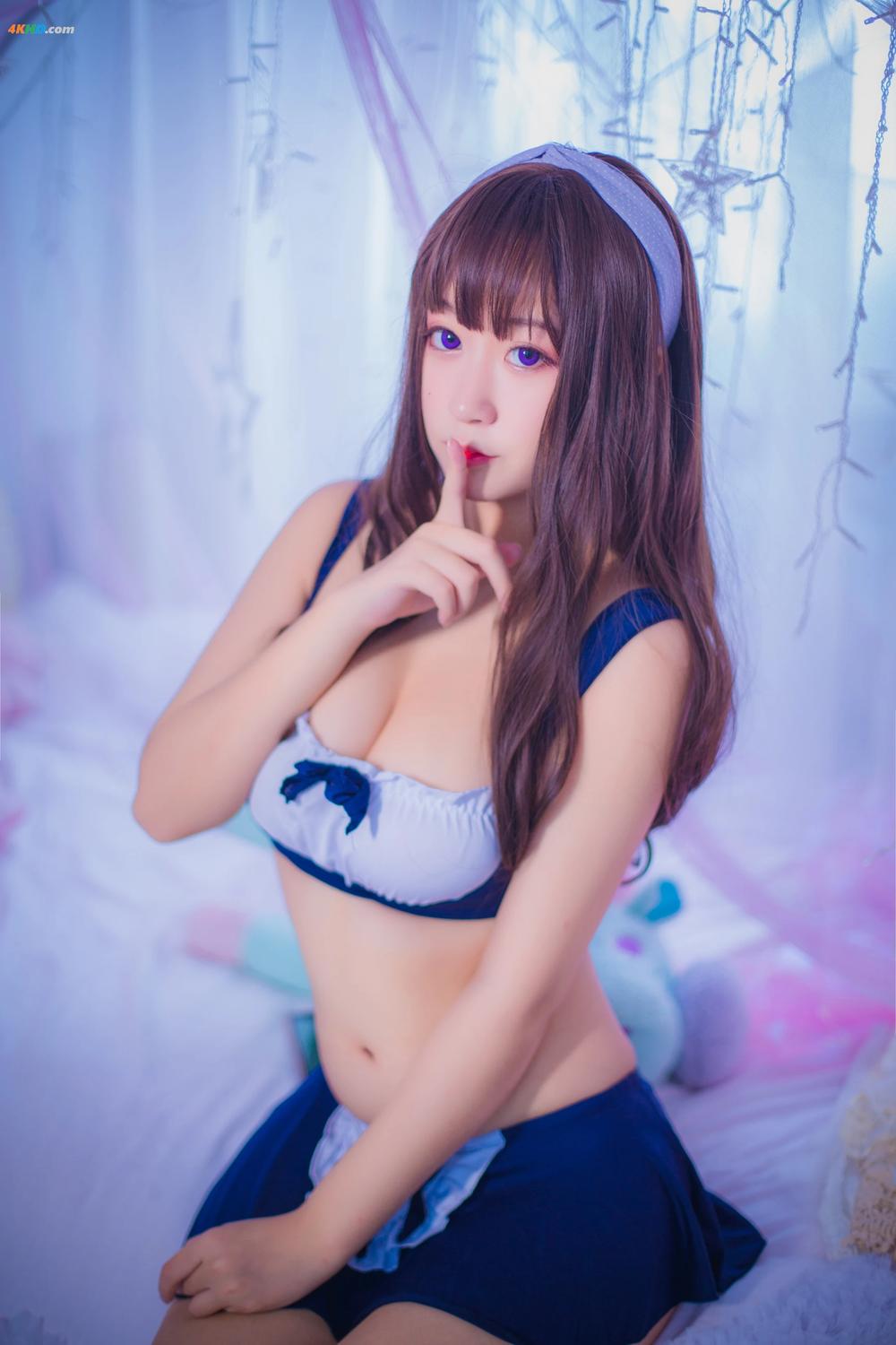 《猫九酱Sakura – 女仆式死库水[74MB-10photos]》图集预览