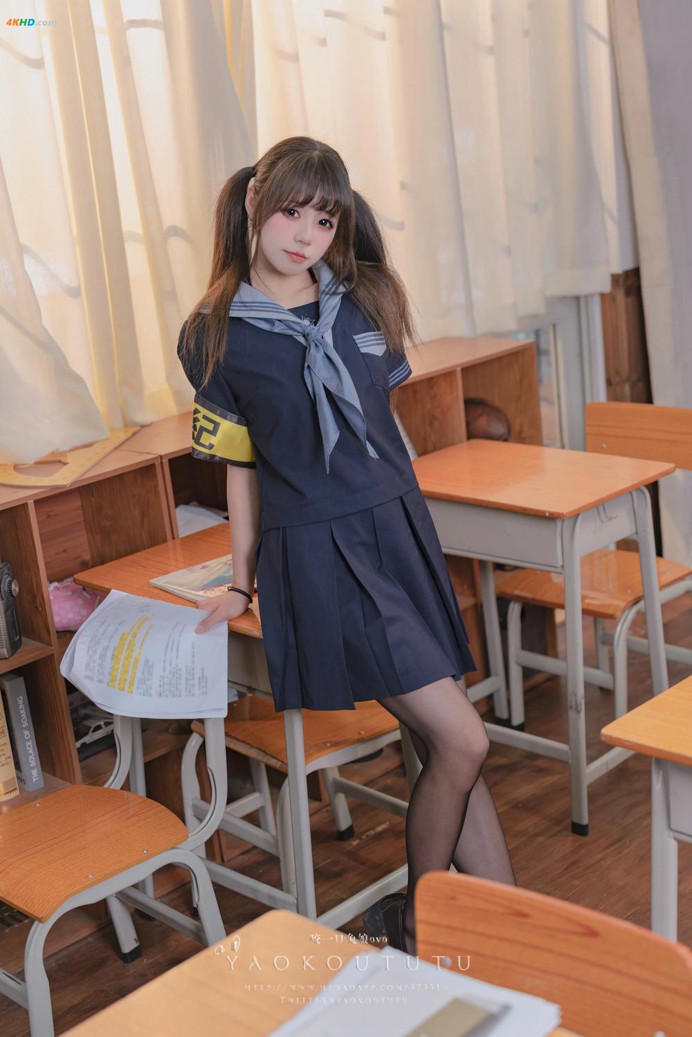 《黏黏团子兔 – 六月订阅『学生会长竞选中』脸红的思春期[975MB-55photos]》图集预览