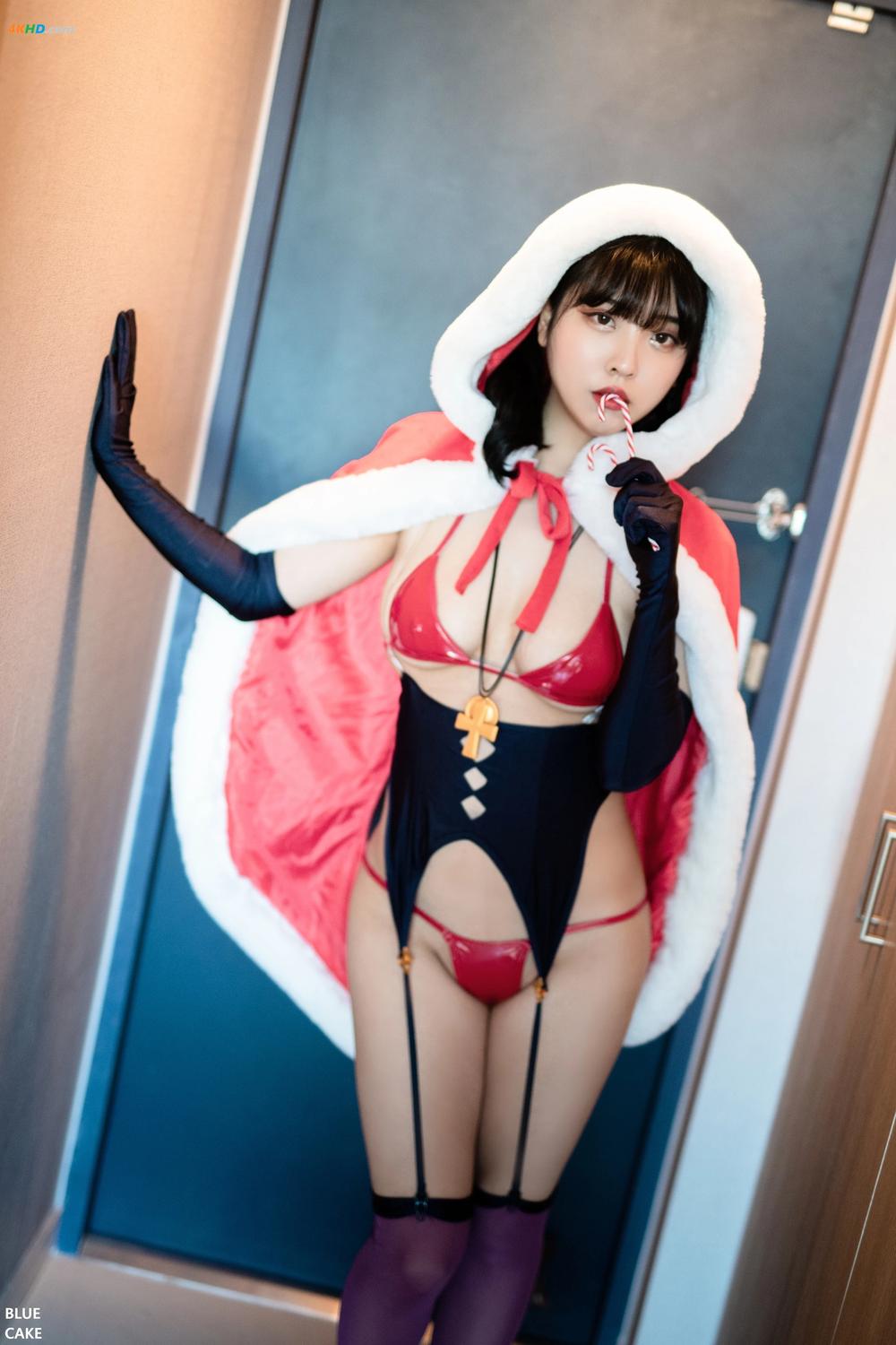 《[BLUECAKE] Song Hana (송하나) – XMas Figure[557MB-62photos]》图集预览
