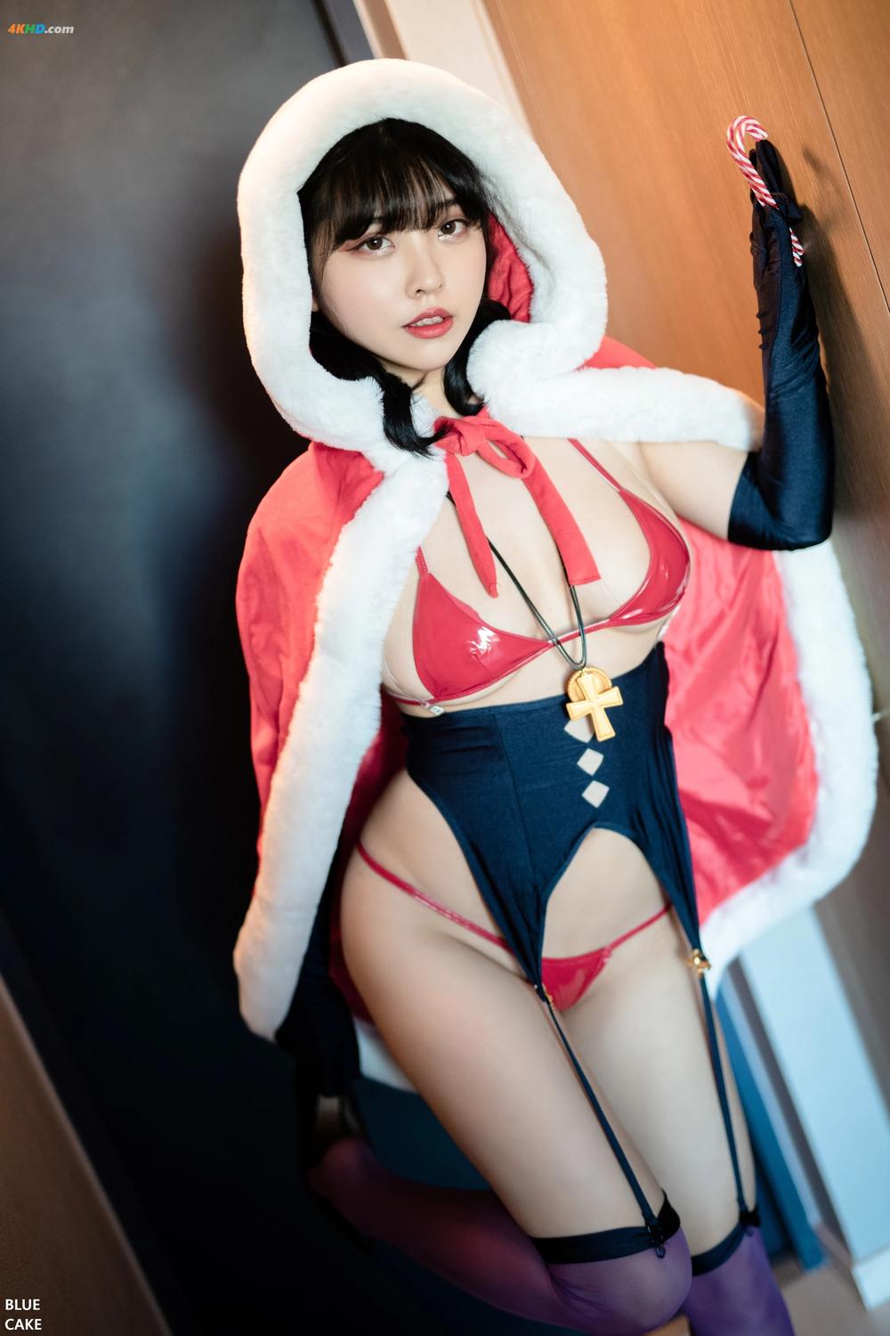 《[BLUECAKE] Song Hana (송하나) – XMas Figure[557MB-62photos]》图集预览