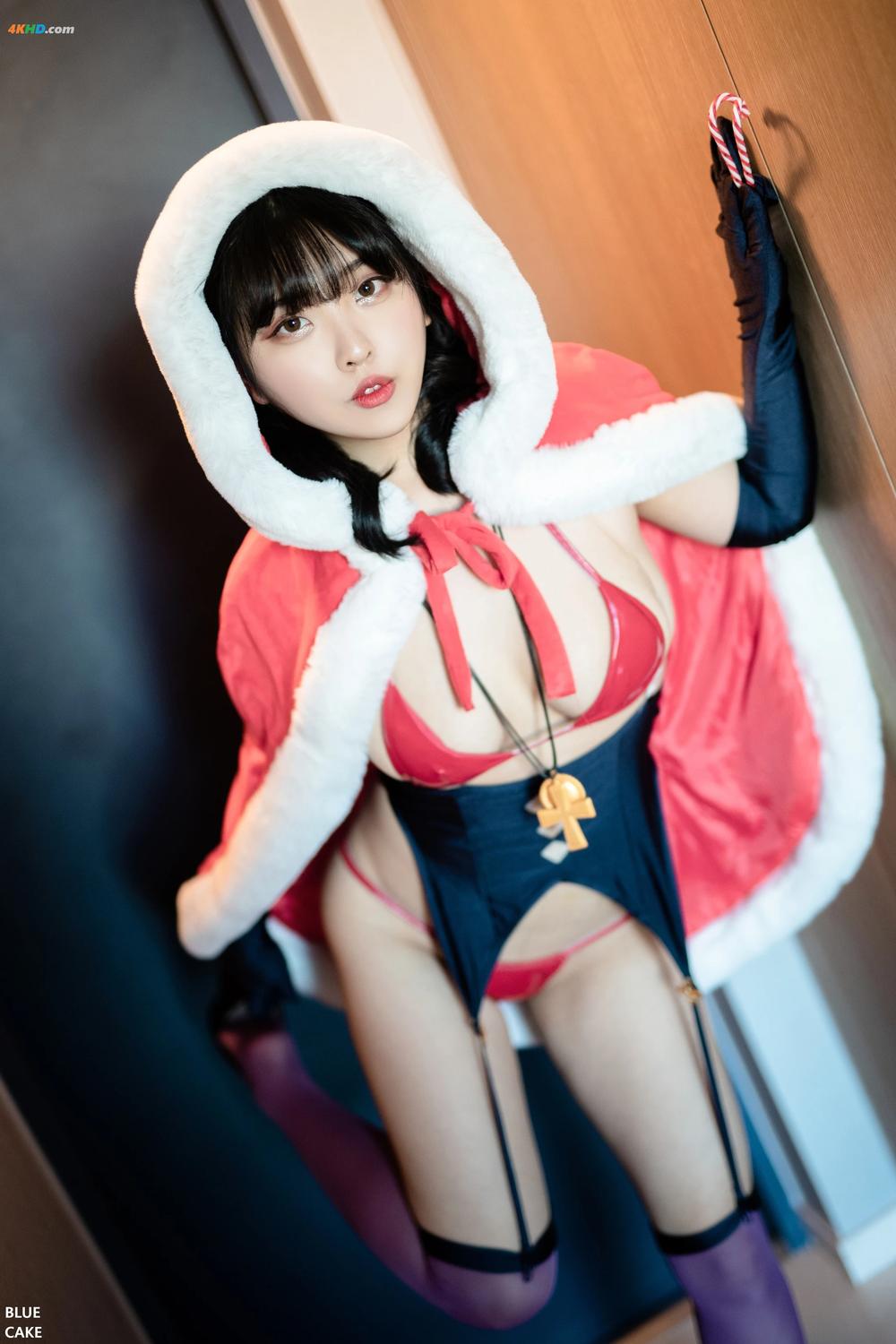 《[BLUECAKE] Song Hana (송하나) – XMas Figure[557MB-62photos]》图集预览