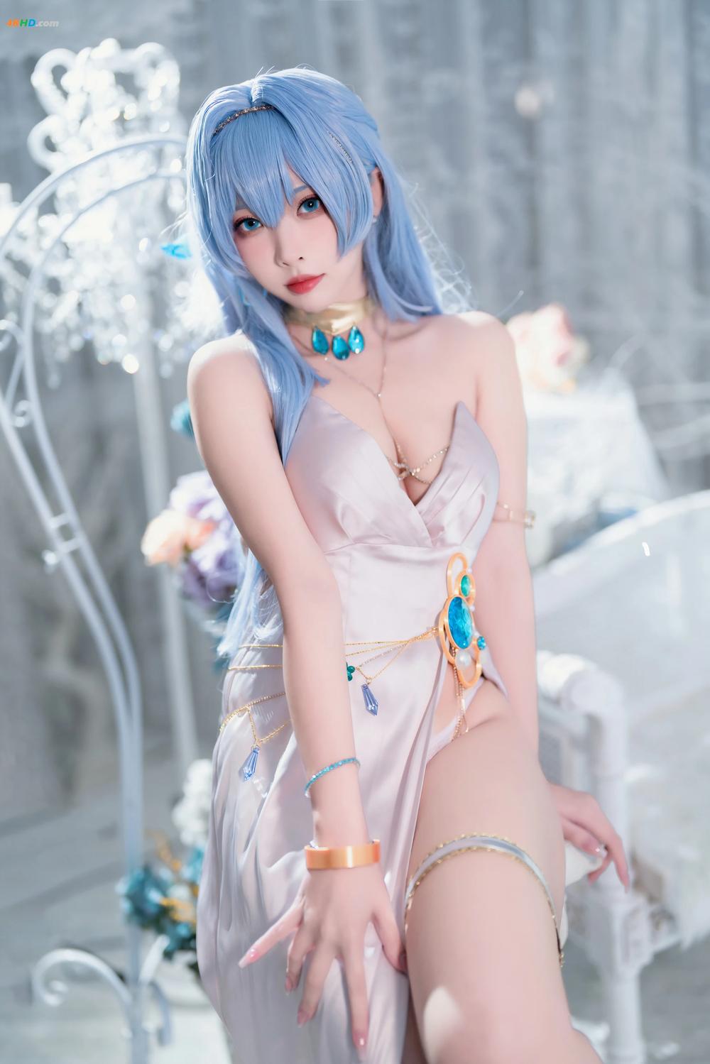 《宮本桜 – NIKKE 胜利女神 海伦娜礼服[277MB-19photos]》图集预览