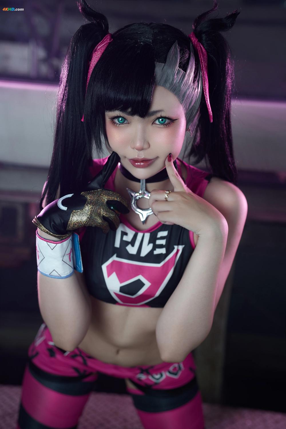 《ZinieQ NO.007 – Battle Marnie Pokémon Sword Shield[241MB-35photos]》图集预览