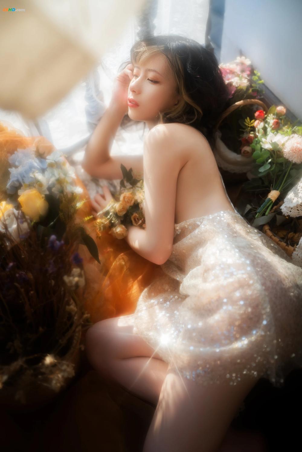 《清青琴玖 – 窗外落霞[283MB-23photos]》图集预览