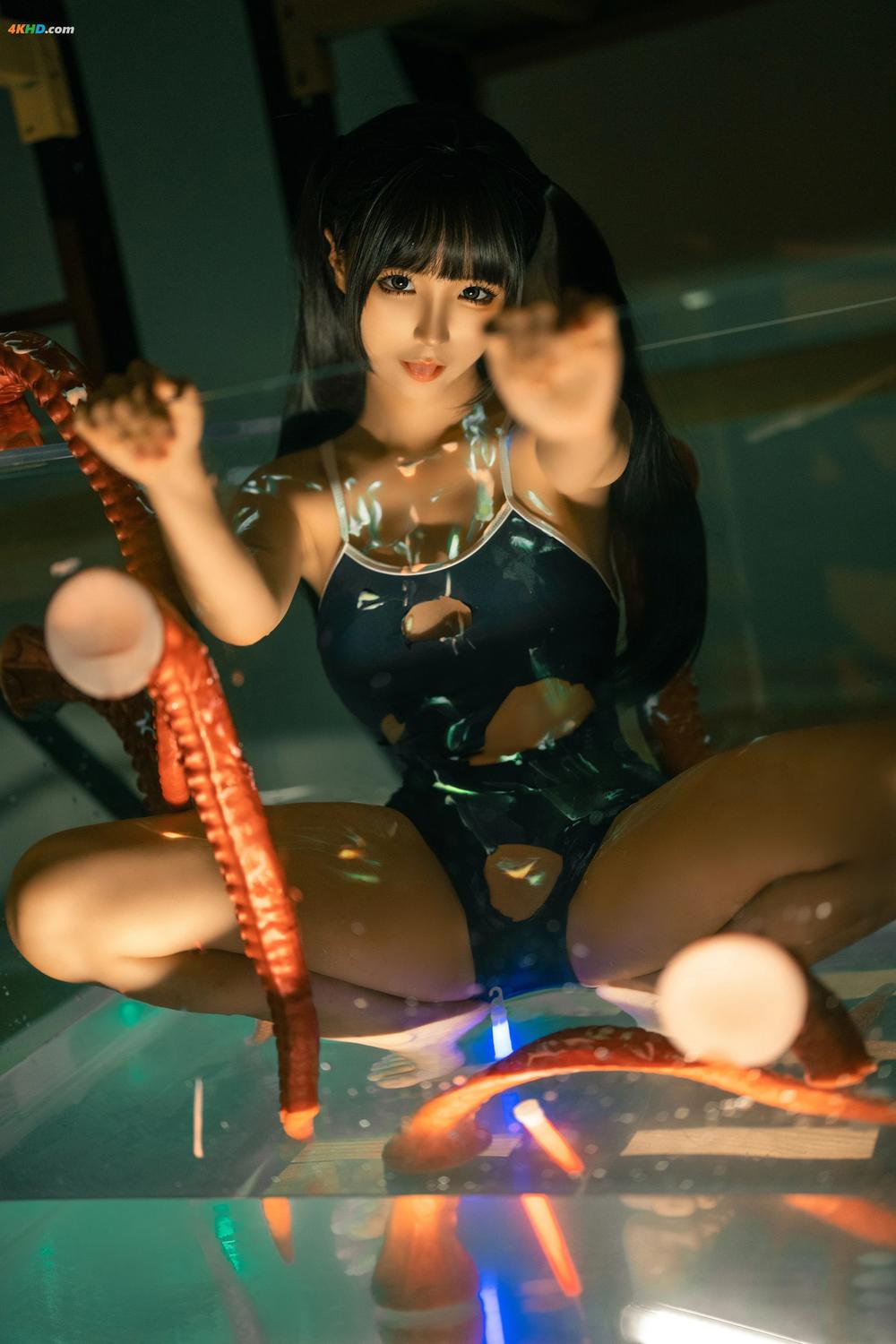 《蠢沫沫 – 深渊[215MB-17photos]》图集预览