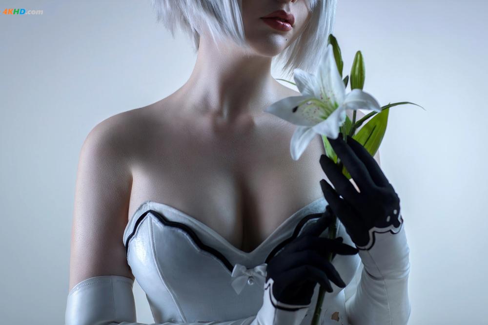 《SayaTheFox – 2B Floral[75MB-10photos]》图集预览