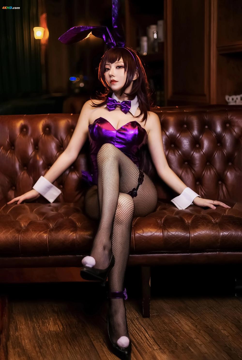 《菌烨tako – Bunny scathach[39MB-9photos]》图集预览