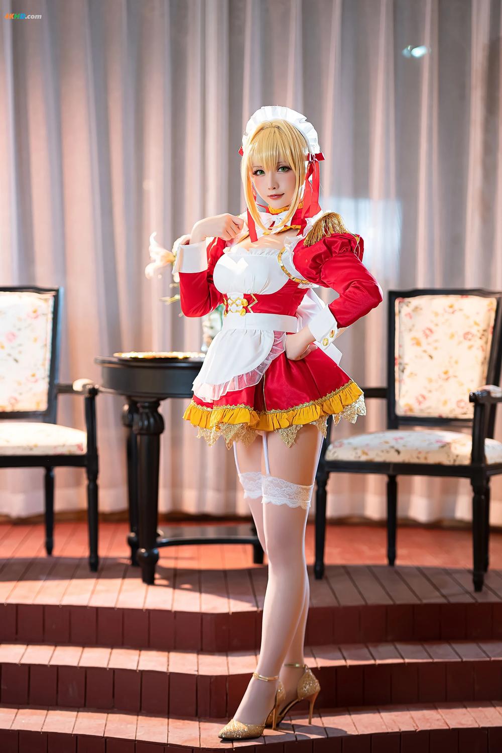 《星之迟迟 – Nero Claudius maid (FGO)[176MB-25photos]》图集预览