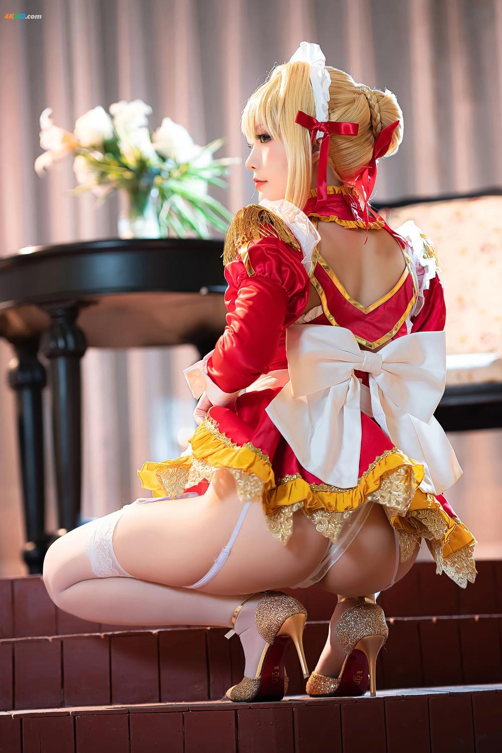 《星之迟迟 – Nero Claudius maid (FGO)[176MB-25photos]》图集预览
