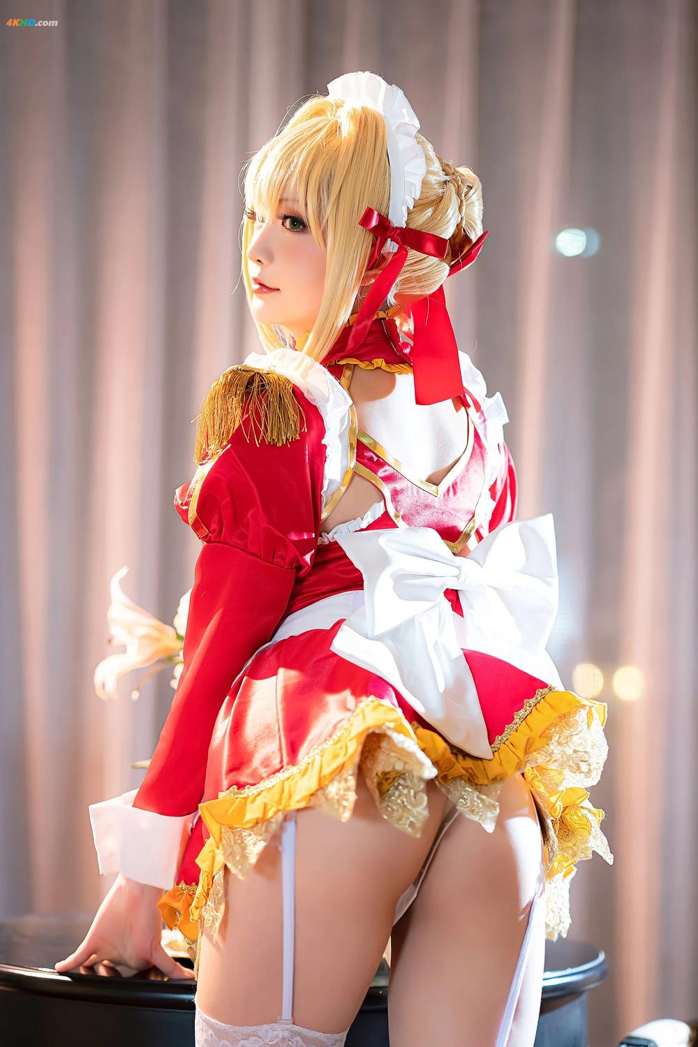 《星之迟迟 – Nero Claudius maid (FGO)[176MB-25photos]》图集预览