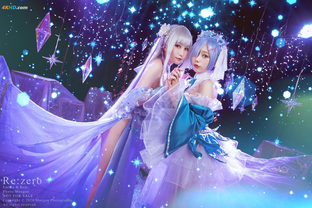 《Miyana咪呀&紫玥桃 – 水晶连衣裙[97MB-13photos]》图集预览