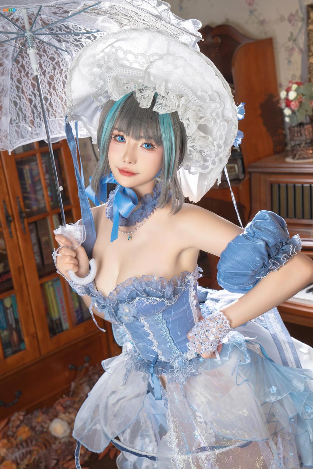 《Momoko葵葵 NO.039 – 柴郡礼服[138MB-27photos]》图集预览