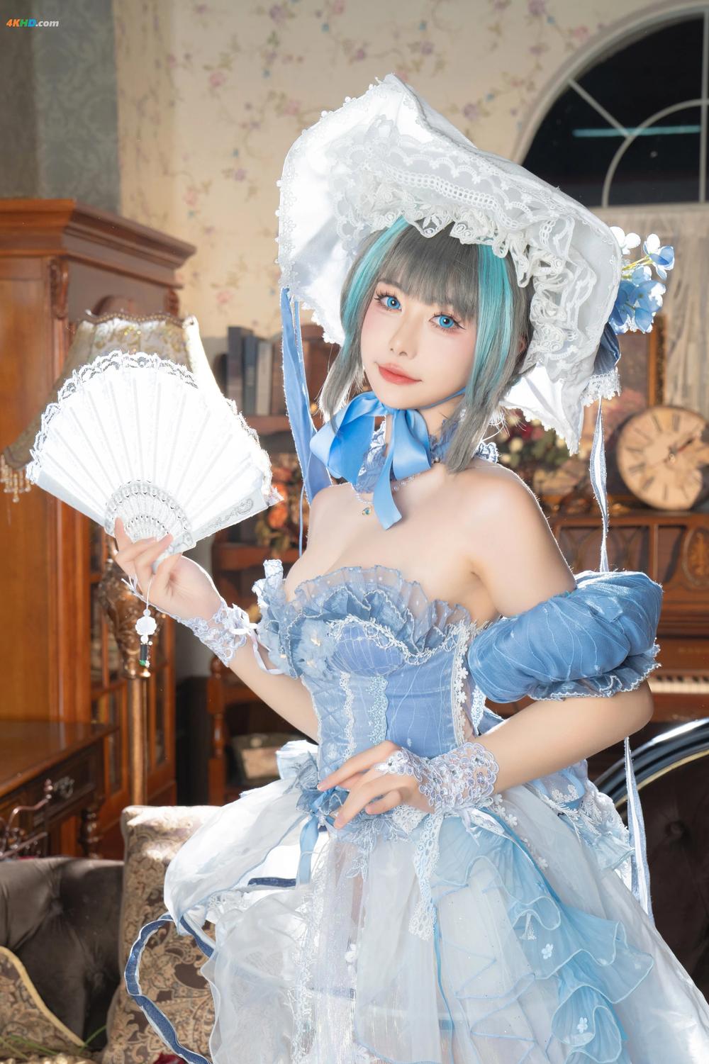 《Momoko葵葵 – 柴郡本 礼服[138MB-27photos]》图集预览