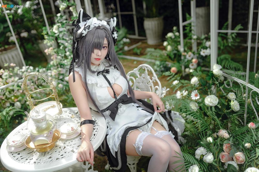 《宮本桜 – 奥古斯特 女仆装[183MB-20photos]》图集预览