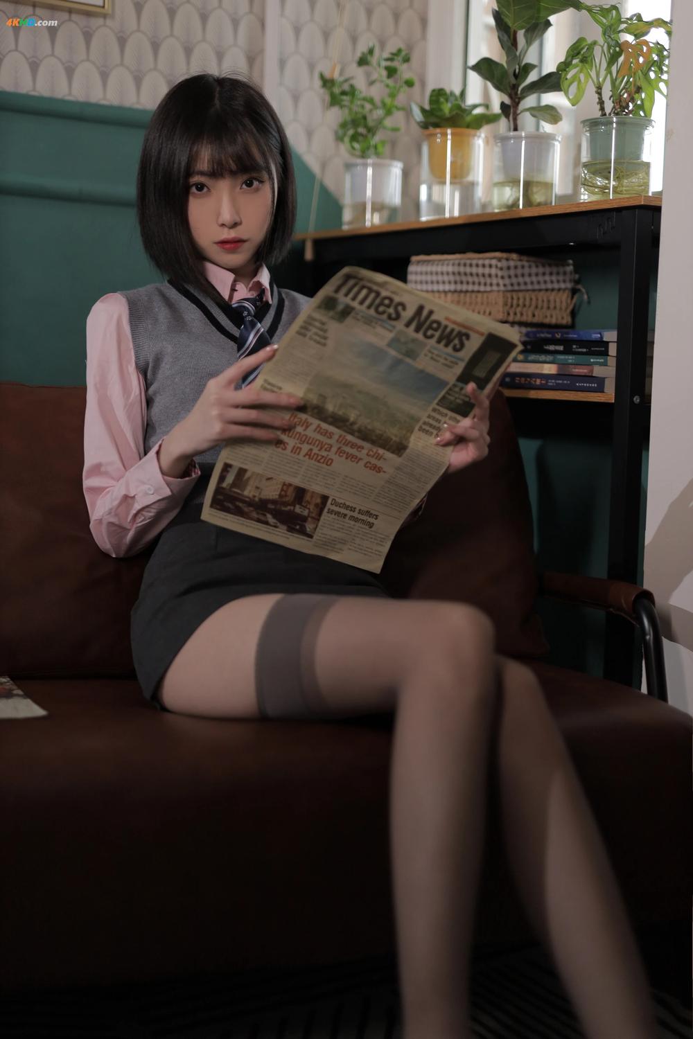 《许岚 – 韩系制服[211MB-40photos]》图集预览