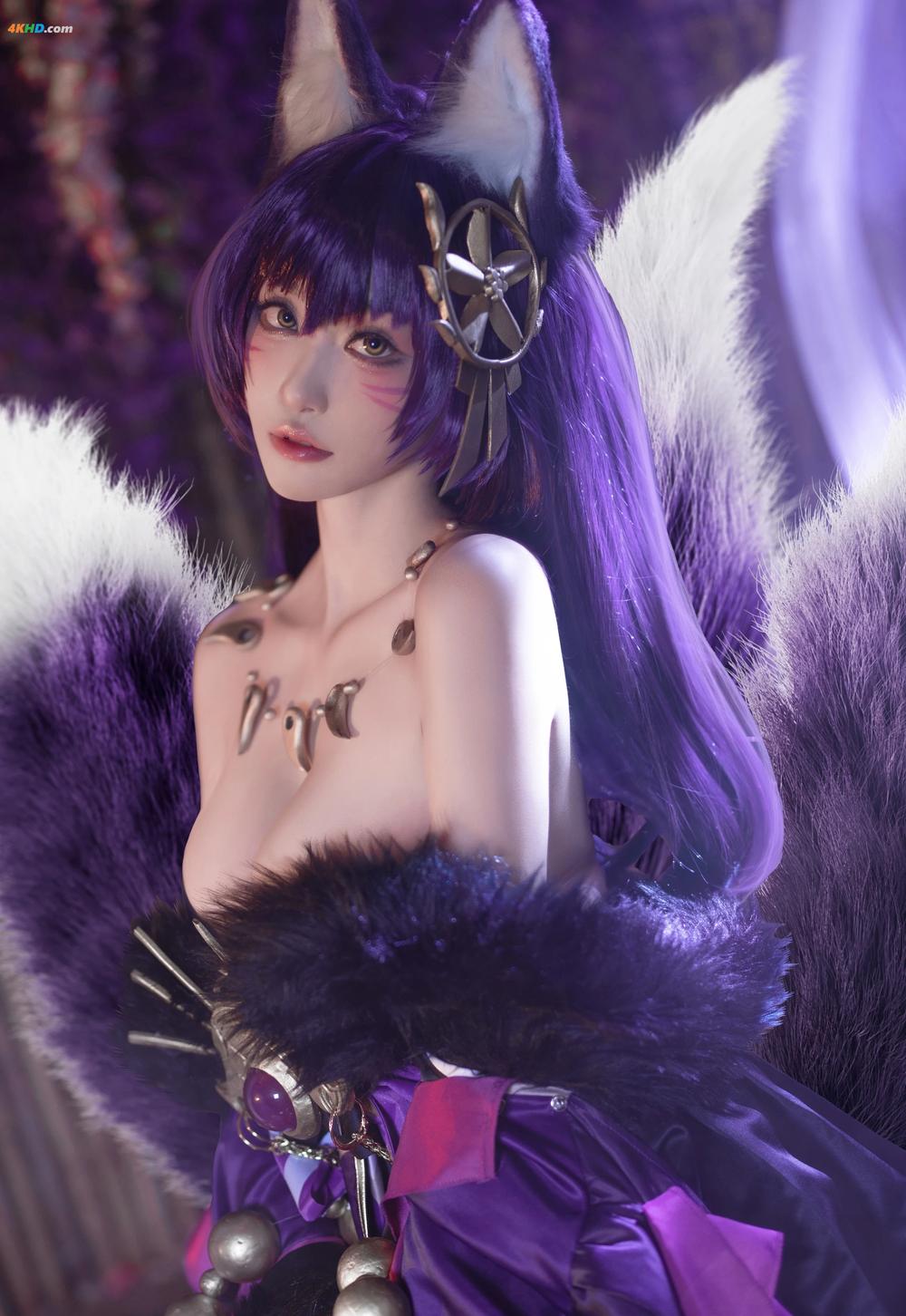 《沧霁桔梗 – 狐狸[104MB-14photos]》图集预览