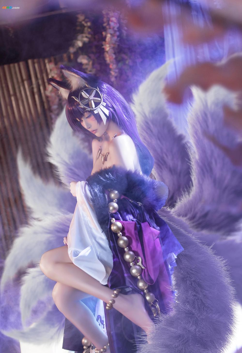 《沧霁桔梗 – 狐狸[104MB-14photos]》图集预览