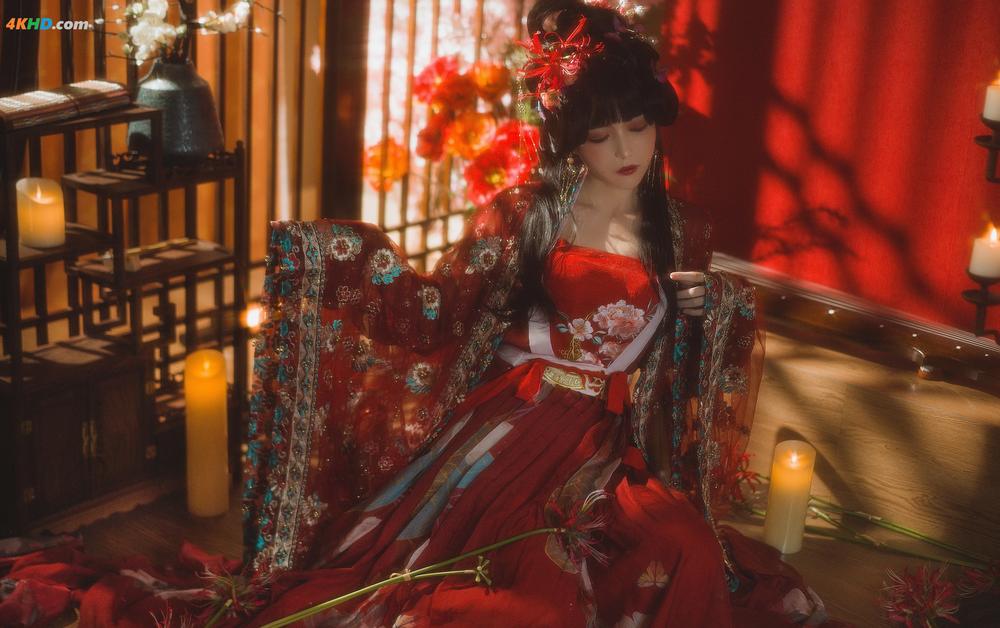 《凛子酱 – 抚绸衣庄[90MB-26photos]》图集预览