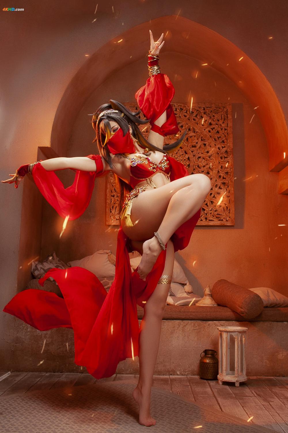 《[cosplay] Oichi Chan – Dehya dancer[87MB-25photos]》图集预览