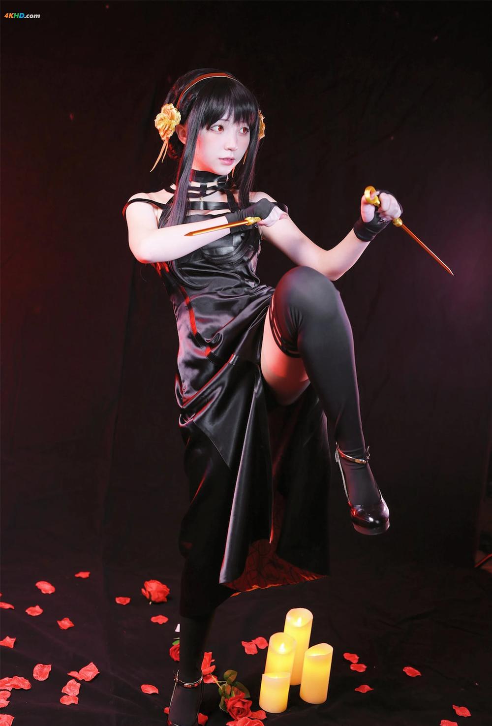 《花铃 – 间谍过家家约尔太太[57MB-29photos]》图集预览