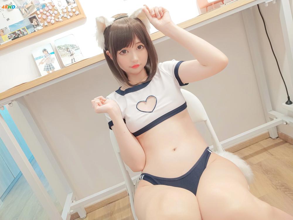 《NAGISA魔物喵 – 猫の運動服[757MB-81photos]》图集预览