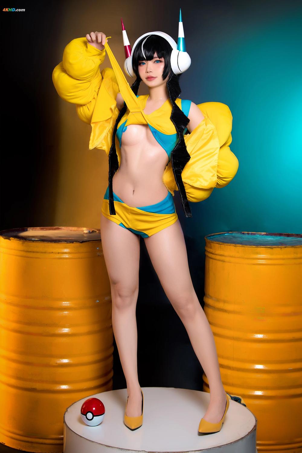 《ZinieQ – Elesa (Pokemon)[134MB-33photos]》图集预览