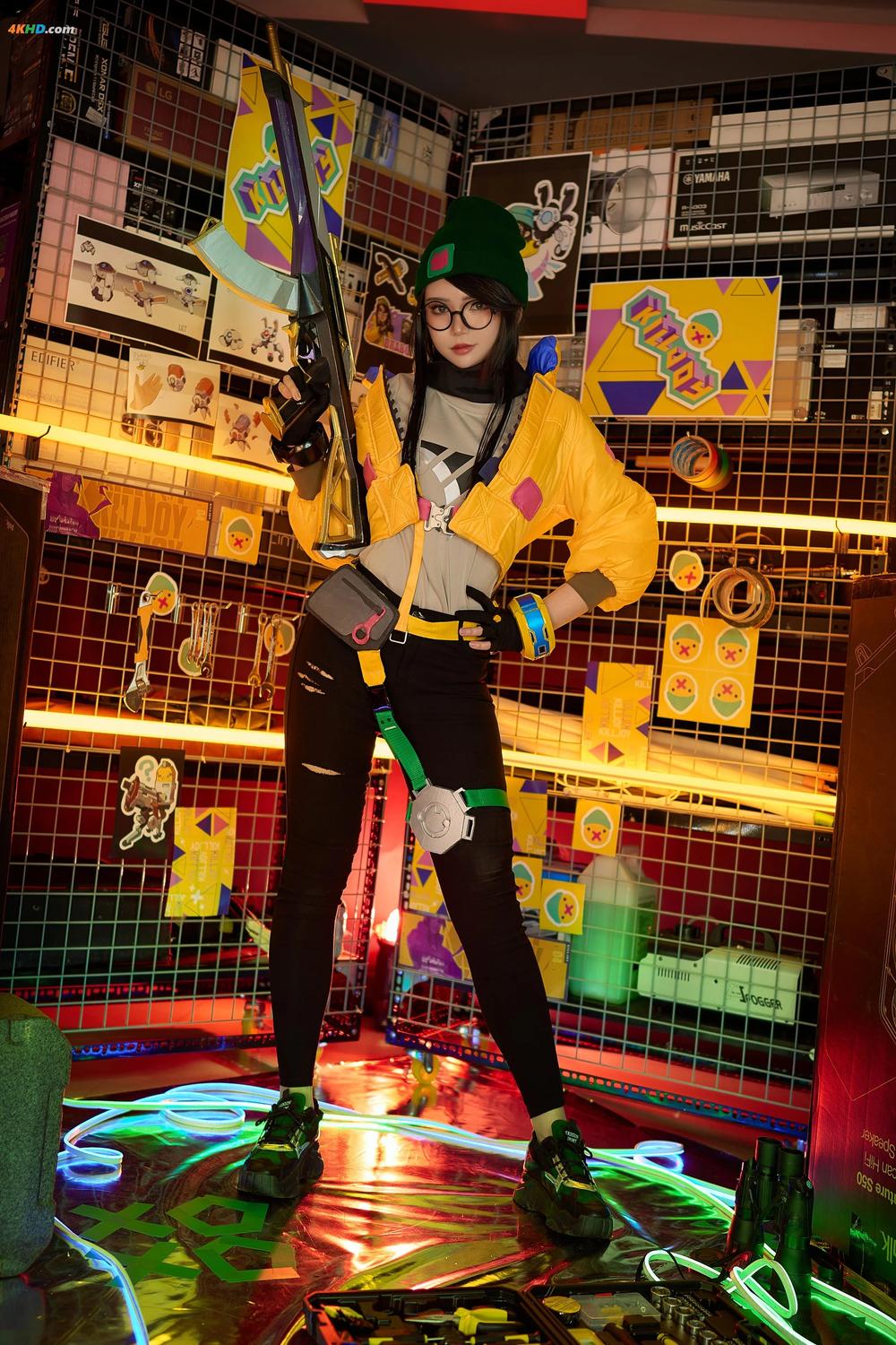 《[cosplay] ZinieQ – Killjoy[52MB-20photos]》图集预览