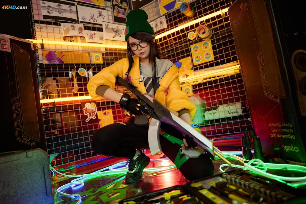 《[cosplay] ZinieQ – Killjoy[52MB-20photos]》图集预览