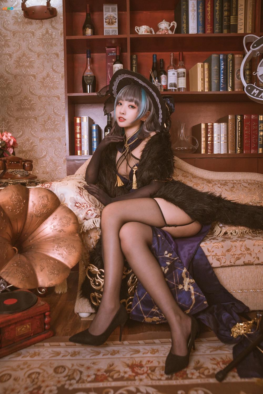 《宮本桜 – 柴郡旗袍 音乐绚烂CaitSith[264MB-20photos]》图集预览