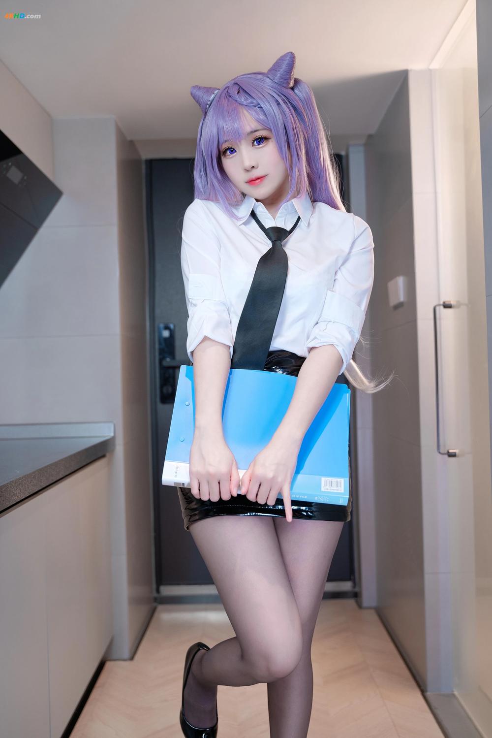 《miko酱ww NO.021 – 刻晴OL[134MB-36photos]》图集预览