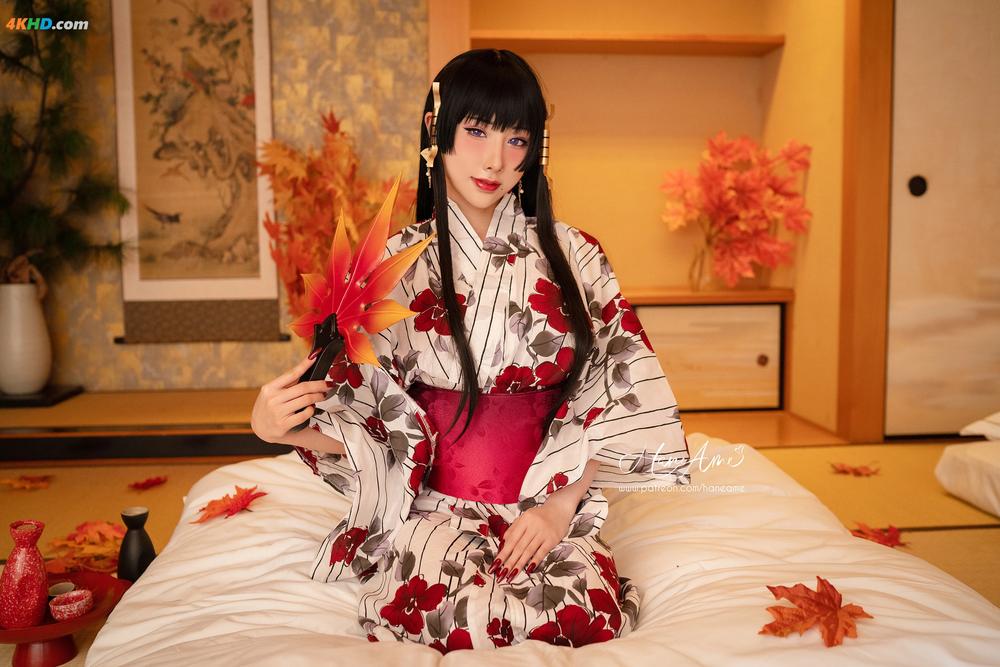 《HaneAme – Nyotengu Kimono[69MB-31photos]》图集预览