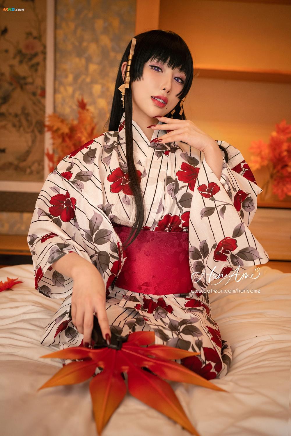 《HaneAme – Nyotengu Kimono[69MB-31photos]》图集预览