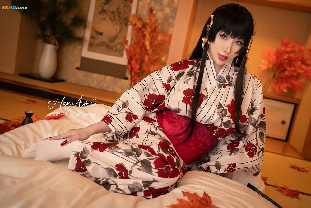 《HaneAme – Nyotengu Kimono[69MB-31photos]》图集预览