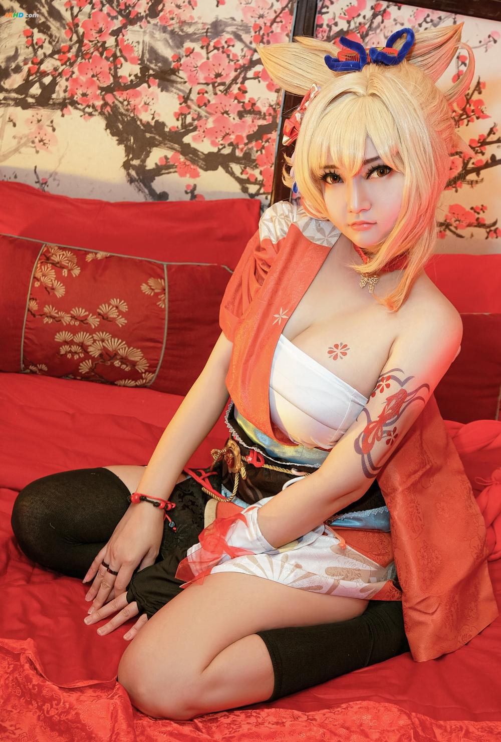 《Potato Godzilla – Yoimiya[55MB-20photos]》图集预览