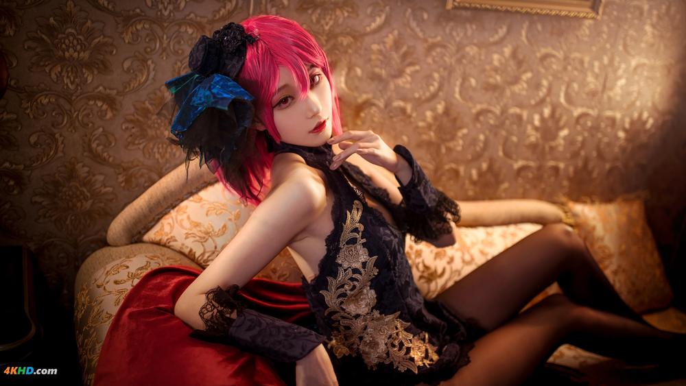 《沧霁桔梗 – 黑太子[131MB-11photos]》图集预览