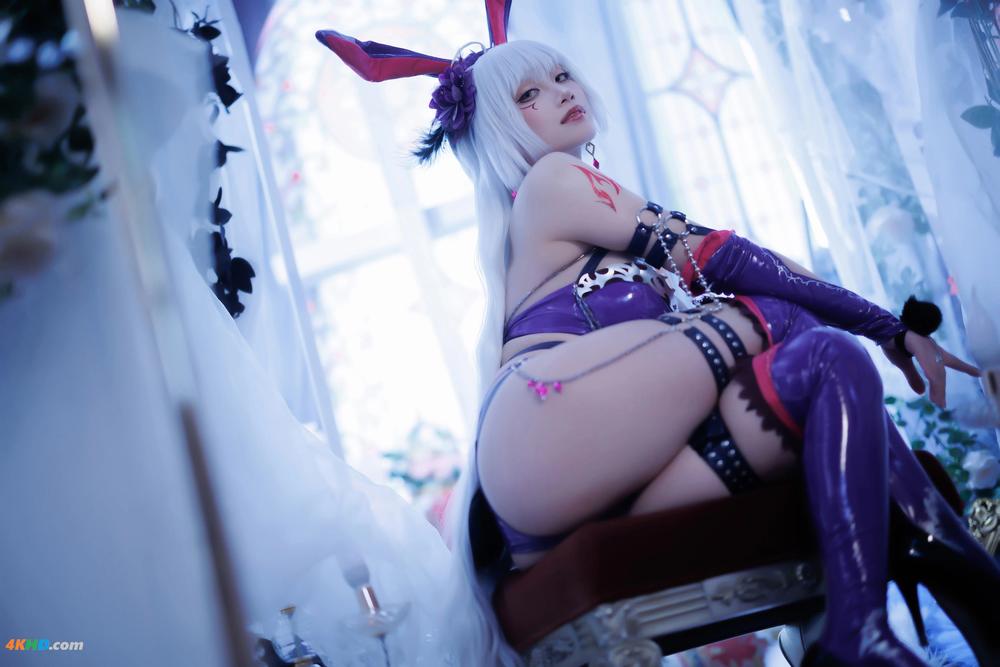 《[cosplay] [Cien恩恩] 黑贞兔女郎[79MB-30photos]》图集预览