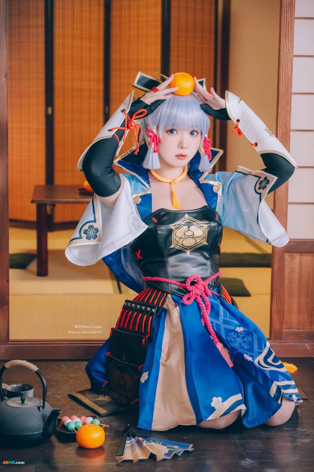 《[cosplay] 霜月shimo NO.095 Kamisato Ayaka[18MB-22photos]》图集预览